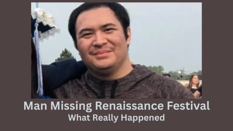 man missing renaissance festival